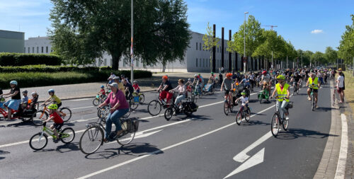Kidical Mass Willy-Brand-Allee in Bonn
