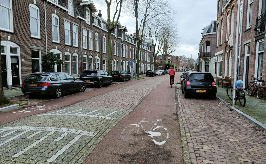 Fahrradspur Utrecht