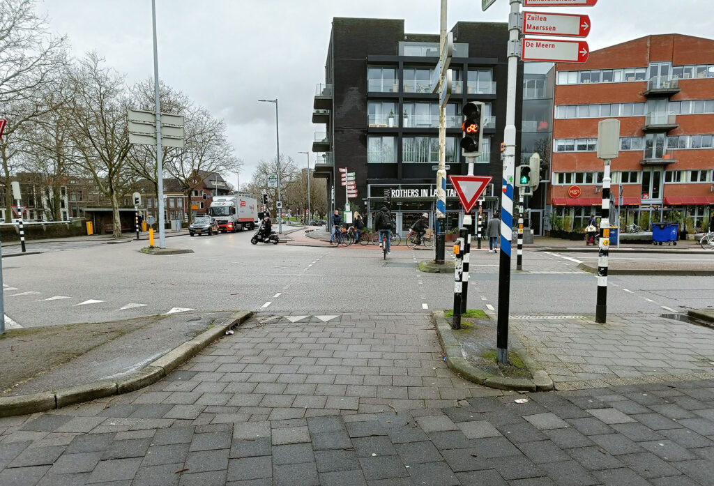 Überquerung Radweg