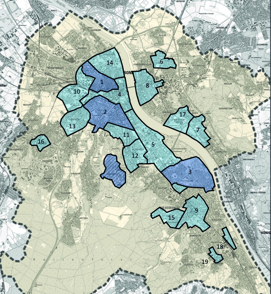 Zonen Parkraum Bonn