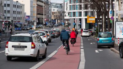 Verkehr am Belderberg Bonn