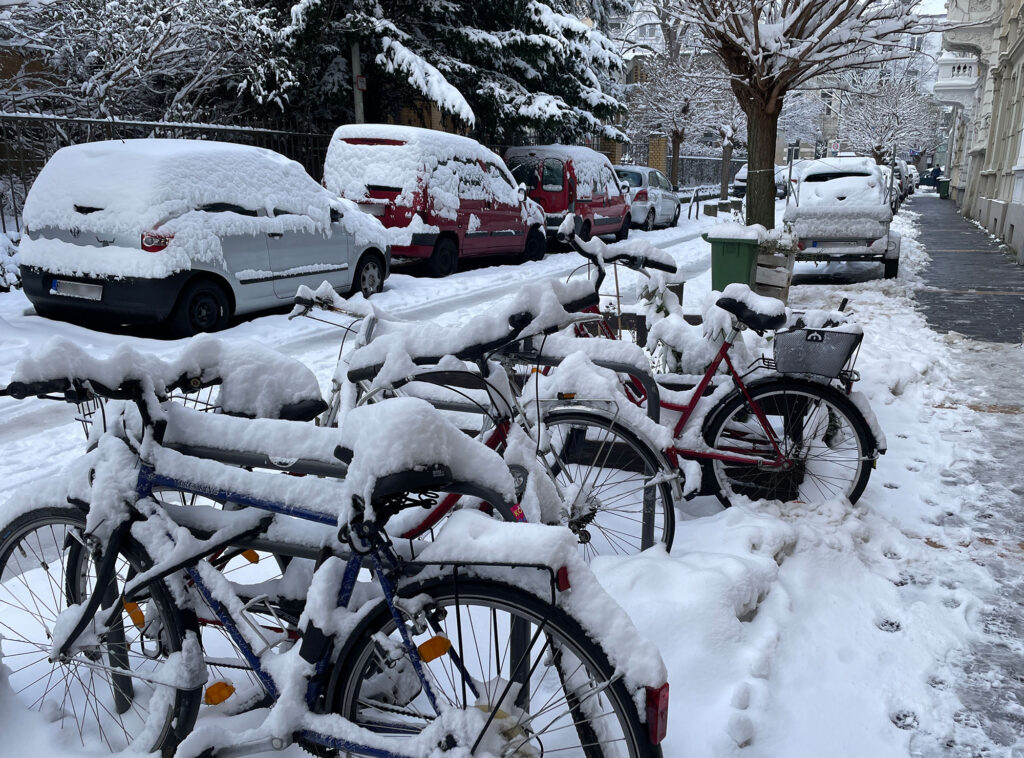 Schnee in Bonner Nordstadt