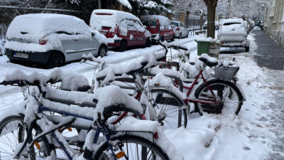 Schnee in Bonner Nordstadt