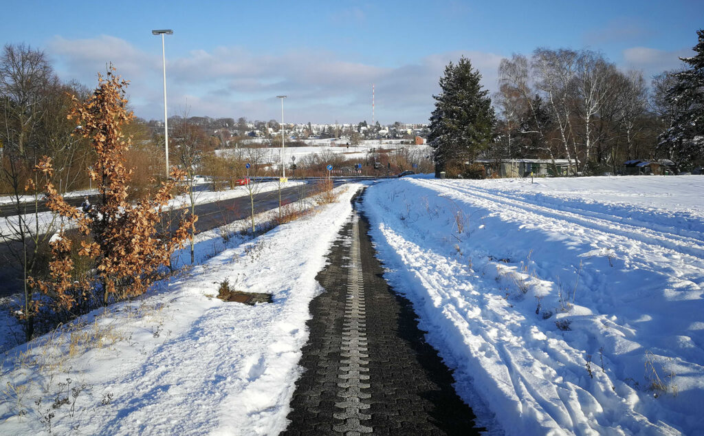 Schnee_Konrad-Andenauer-Damm, Bonn