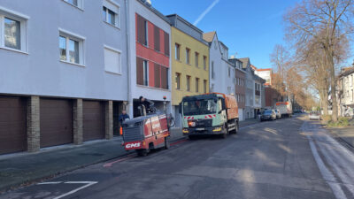 die rote Linien werden entfernt